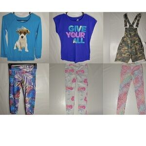 Girls Size 12 Clothing Bundle – Justice & Children’s Place Jeans + Tops